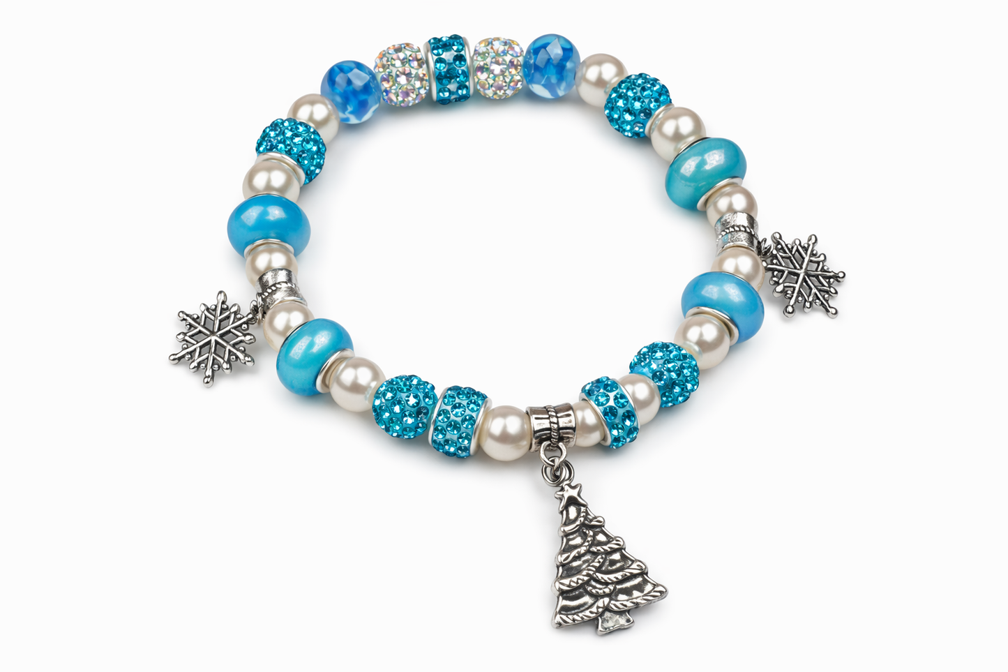 Festive Christmas Charm Bracelets