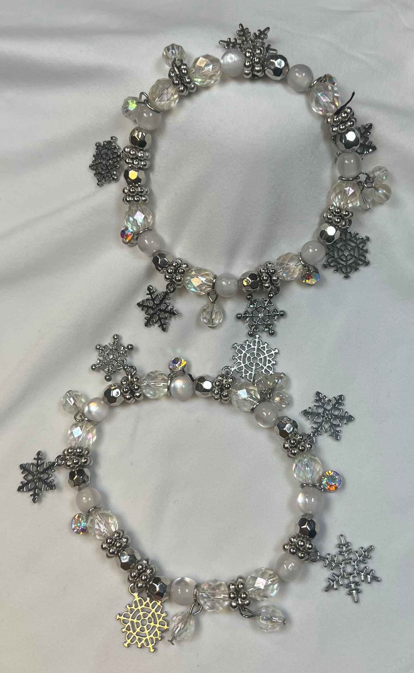 Snowflake Bracelet Set