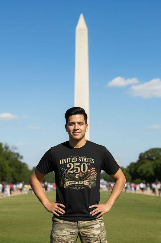 250th Anniversary of American Independence T-Shirt – Patriotic USA 1776–2026 Tee