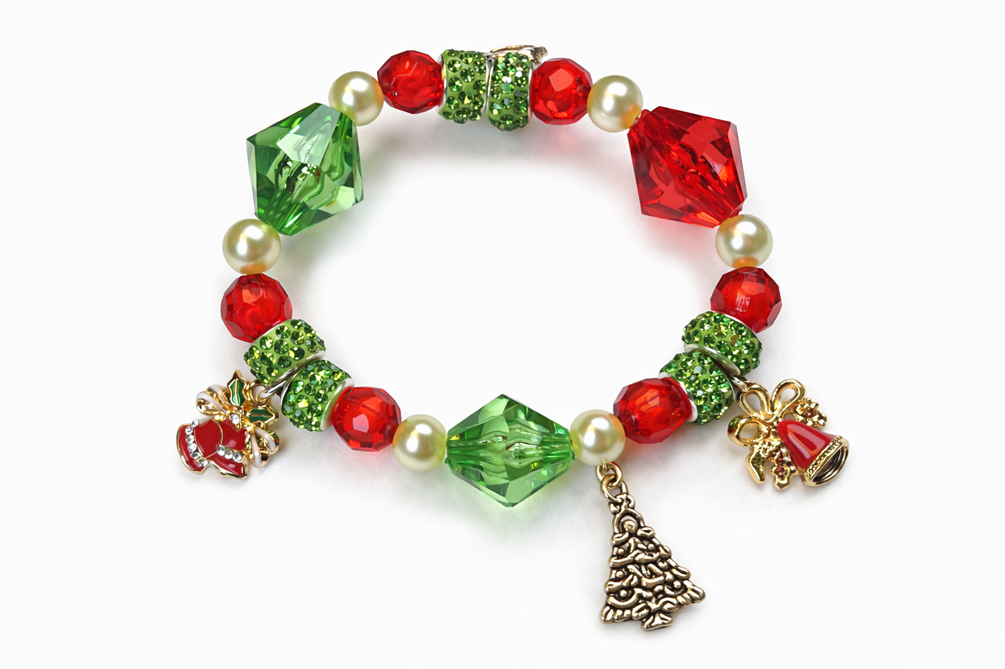 Festive Christmas Charm Bracelets