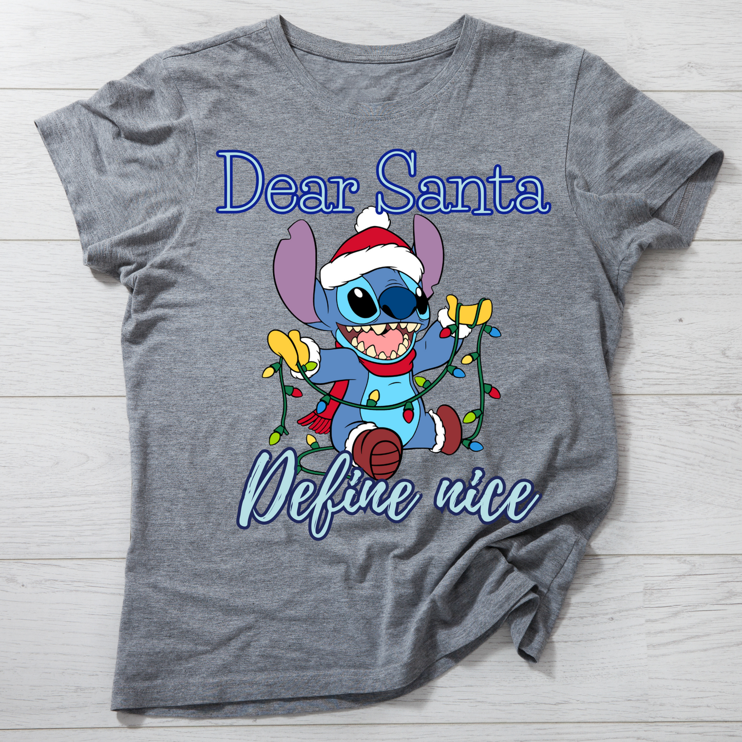 Children's Stitch Christmas T-Shirt