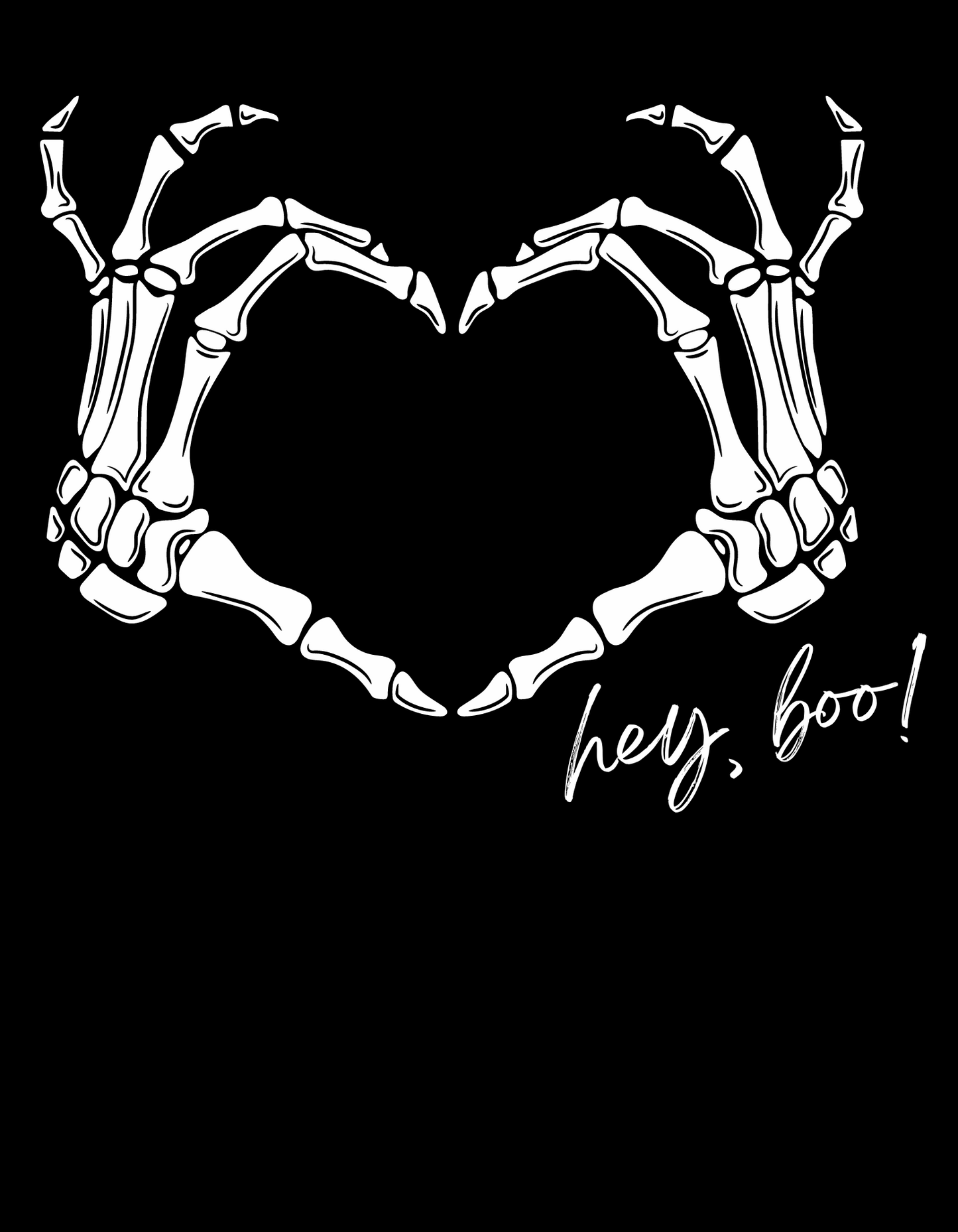 Hey Boo Graphic T-Shirt